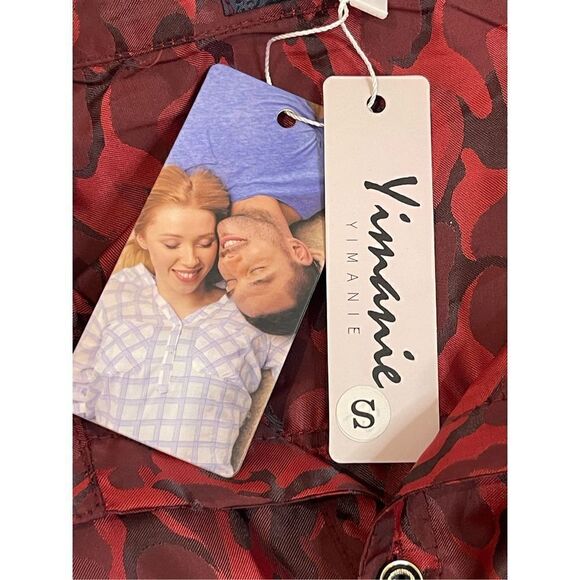 Yimanie NWT small men’s button down long sleeve shirt - Picture 9 of 10